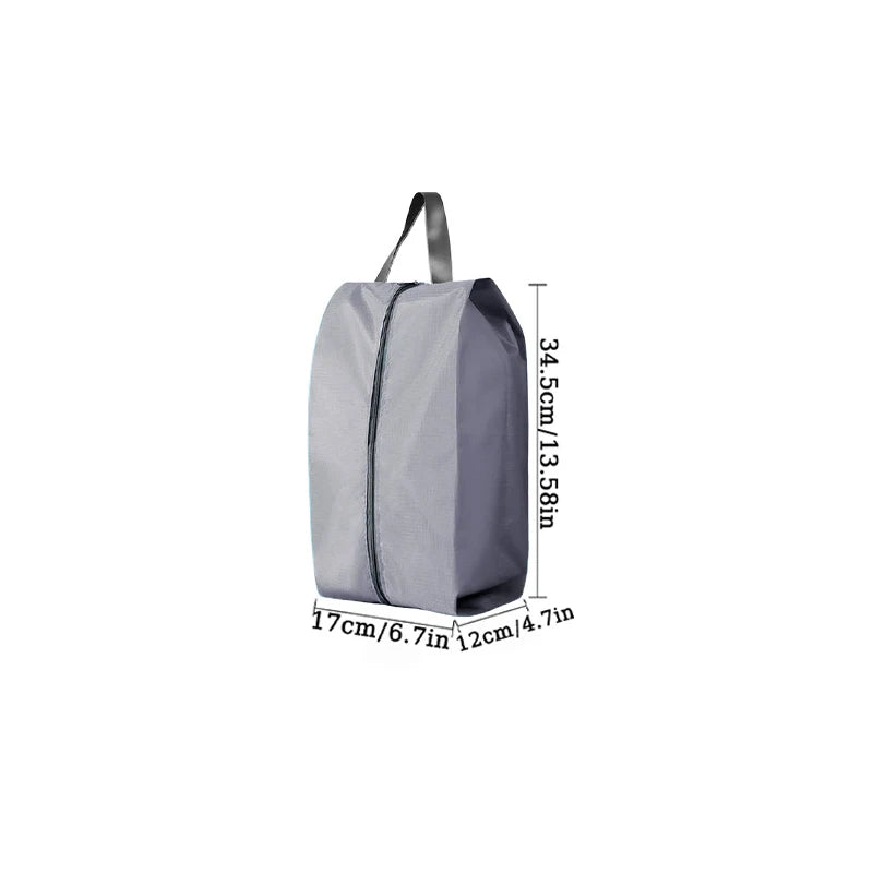 sacs chaussures pliables imperméables multi usages réutilisables modernes portables étanches zippées stockage organisation voyage