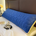 taies d'oreiller polyester modernes solides gris rose bleu blanc violet vert lit