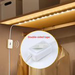 strip led blanc veilleuse adhésif sensor tactile 5v moderne chambre cuisine