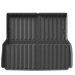 tapis sol voiture noir rayures horizontales moderne avant arrière