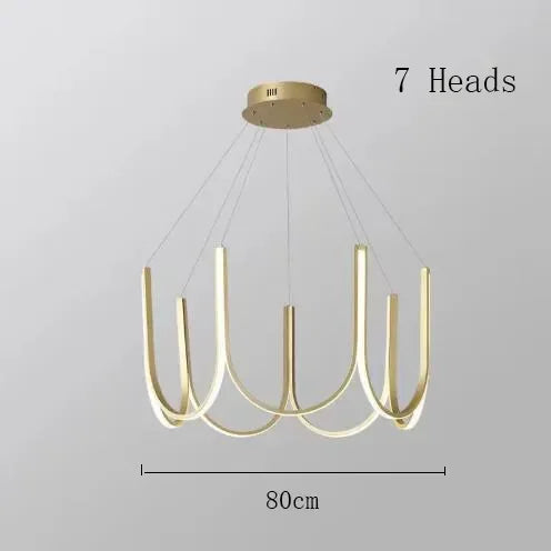 suspension lumineuse moderne or noir blanc ampoules led minimaliste contemporain semi encastrée certifications ul