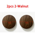 coasters bois naturels respectueux environnement minimaliste bois chêne noyer sets coeurs rectangles