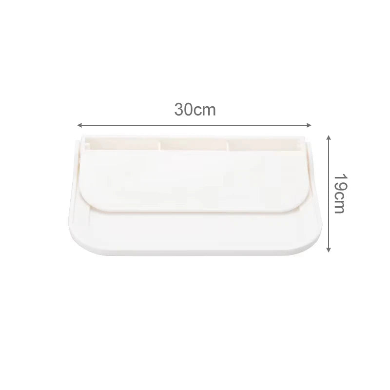 support mural pliable blanc moderne adhésif smartphone rangement objet divers organisation salle bain