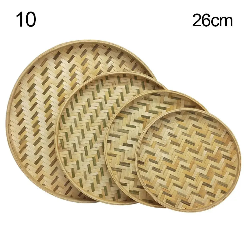 paniers rangement bambou tressé traditionnels rustiques naturels artisanat