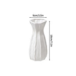 vase blanc moderne minimaliste plastique souple décoration intérieur arrondi chambre salon