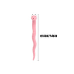 stylos forme vers rose créatif facile utiliser sans batterie ludique maison