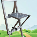 plateforme travail argentée support outils rangement industrielle antidérapante portable fixations