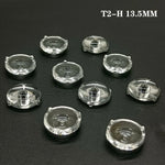 cache led transparent adhésif moderne 11x6.3mm légèrement opaque rond lisse bande led