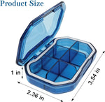 boîte rangement pilules semaines transparente moderne compartiments rigidifiants couvercle pratique portable voyage
