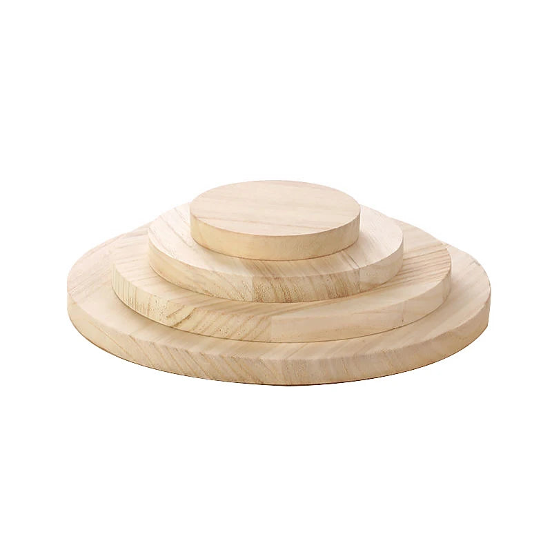 chips bois ronds naturels grain minimaliste decoration artisanale diy peinture intérieure 10cm 12cm 6cm