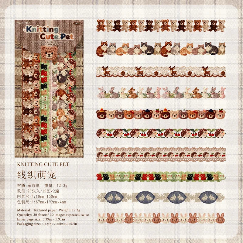 rubans décoratifs vintage blanc rose bleu vert marron fleurs coeurs étoiles animaux romantiques