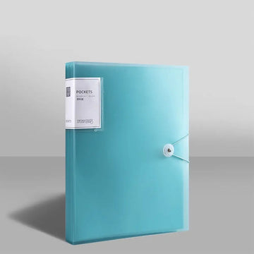 classeur pochettes porte documents plastique poignée étiquette dossiers a4