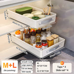 tiroir rangement blanc modulaire poignées rayures horizontales moderne cuisine chambre salle bain snacks