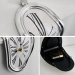 horloge murale moderne or noir argent classique chiffres romains batteries aaa adhésif