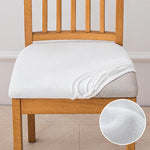 housse chaise extensible velours uni fauteuil cuisine salon moderne lavable