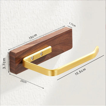 porte serviettes moderne porte papier toilette porte savon boîte mouchoirs sans perçage texture bois