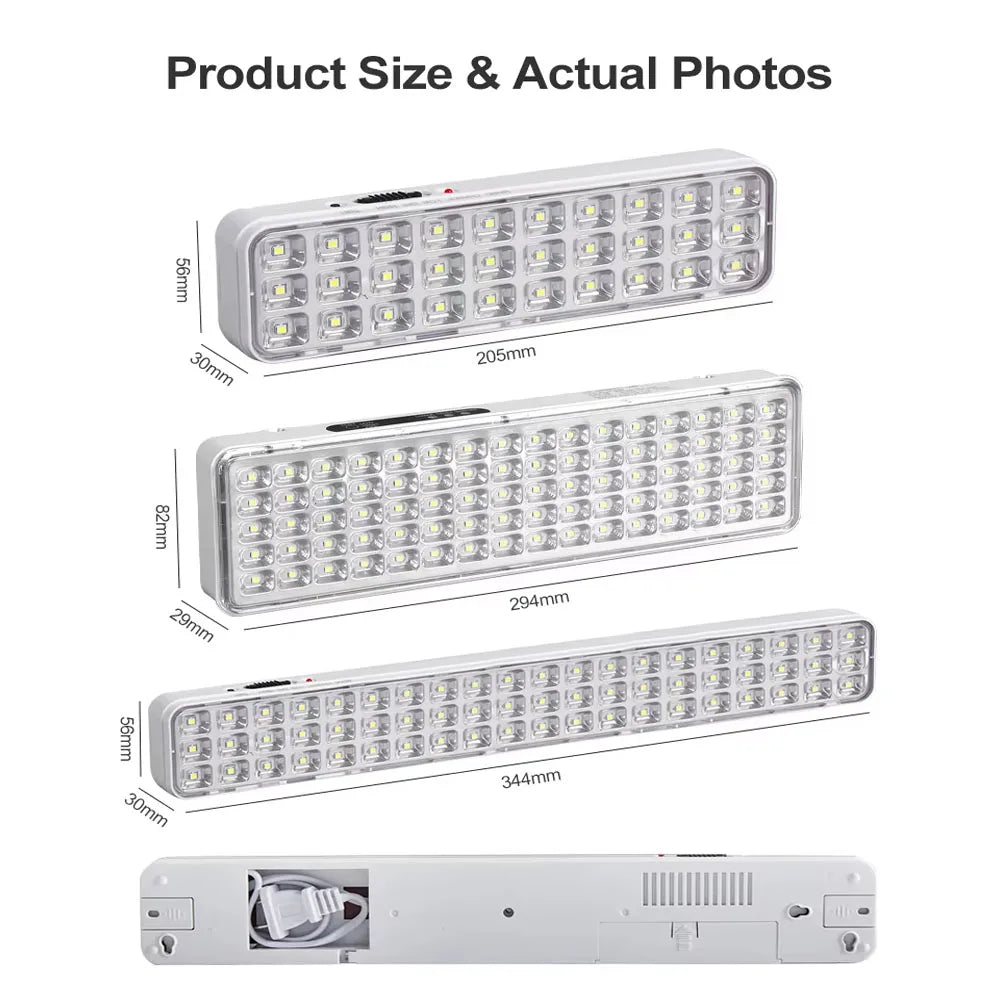 lampe led rechargeable 60 led blanc adhésive moderne urgence camping