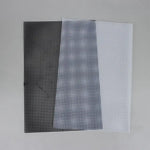 grille perforée moderne noir blanc plastique travaux manuels couture broderie tissage