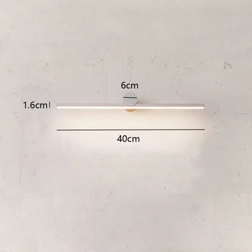 applique murale led moderne éclairage quotidien noir mat fixée mur cuisine salle manger chambre