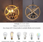 pendant luminaire suspendu industriel rustique 35cm 40cm corde tressée métal noir beige
