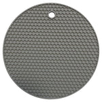 tapis table silicone moderne hexagones antidérapant résistant chaleur plat antidérapant multicolore vert violet bleu