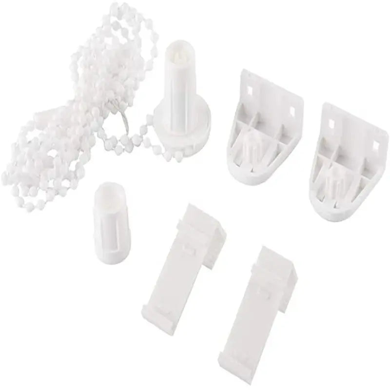 rideau enroulable maille fine beige clips moderne tube commande chaîne