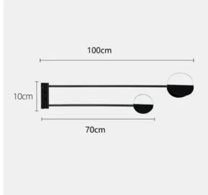 lampe suspension or moderne minimaliste interrupteur tactile 6000k 4200k 3000k led chambre salon