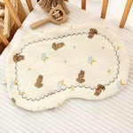 coussin bébé ours étoiles lunes animaux coton mignon doux enfant quatre saisons
