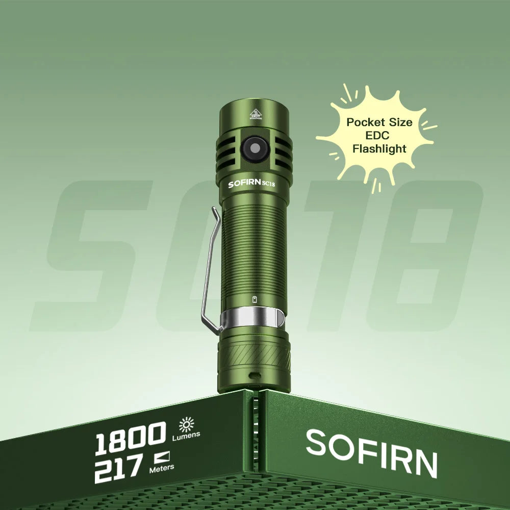lampe torche led rechargeable usb 6000k noir vert certifications rohs ccc ul vde