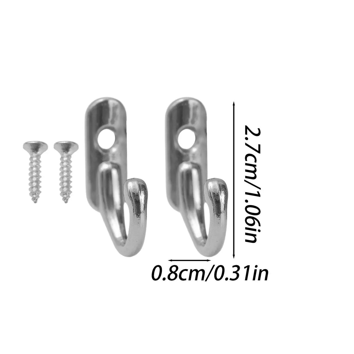 crochets muraux modernes minimaux bronze doré noir vis fixations salle bain cuisine support bijoux