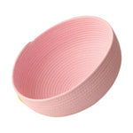 nid chat jaune vert rose violet bleu beige blanc moderne minimaliste tissu petits points