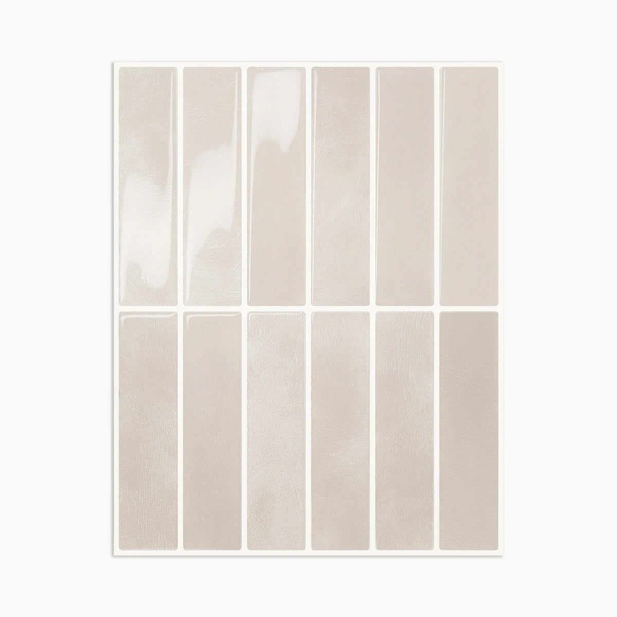 sticker mural autoadhésif effet carrelage gris blanc moderne 9x11.4 pouces 10 lots