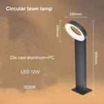 lampe solaire moderne noire ip65 led 9w waterproof plaque carréeextérieur