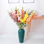 bouquet fleurs artificielles soie multicolore moderne intérieur mariage wedding deco