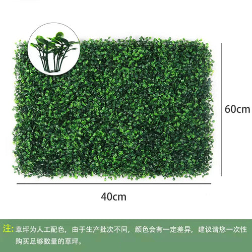 mur végétal artificiel fleurs colorées feuilles vertes décoration jardin intérieur extérieur plante synthétique naturelle
