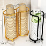 porte verres moderne doré noir uni opaques autoinstallation simple suspension