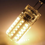 ampoules led g4 colorées transparentes moderne 3w 5w 12v 3014 smd 37x15mm