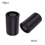 boîtes rangement bouteilles transparentes blanc noir réutilisables films accessoires modernes
