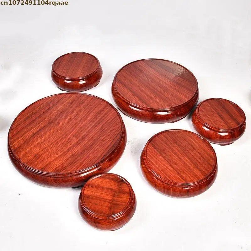 cendriers bois naturel classiques rouge foncé différents décoration maison traditionnels