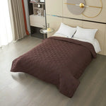 protège lit imperméable anti dérapant gris motif géométrique moderne tapis pliant lit polyester qualité