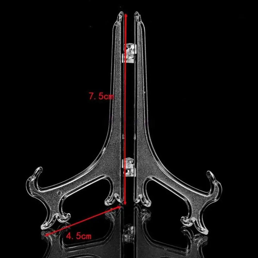 support d'affichage transparent moderne clips empilable cuisine respectueux environnement stockage vaisselle đơn giản gọn