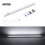 lampe led moderne 5v usb sensor 30 40 50cm blanc aluminium maquillage coiffeuse salle