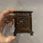 miniature chaise bois décorative meubles maison poupée classique scène miniature 112