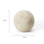 ensemble accessoires salle bain travertin beige distributeur savon pot coton support savon diffuseur