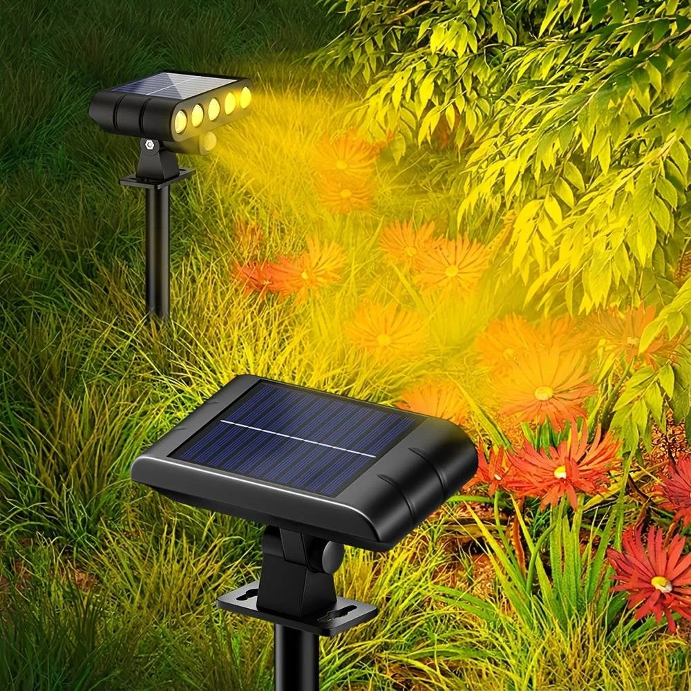projecteur solaire moderne led noir fixations mural pied transparent opaques certifications led extérieures