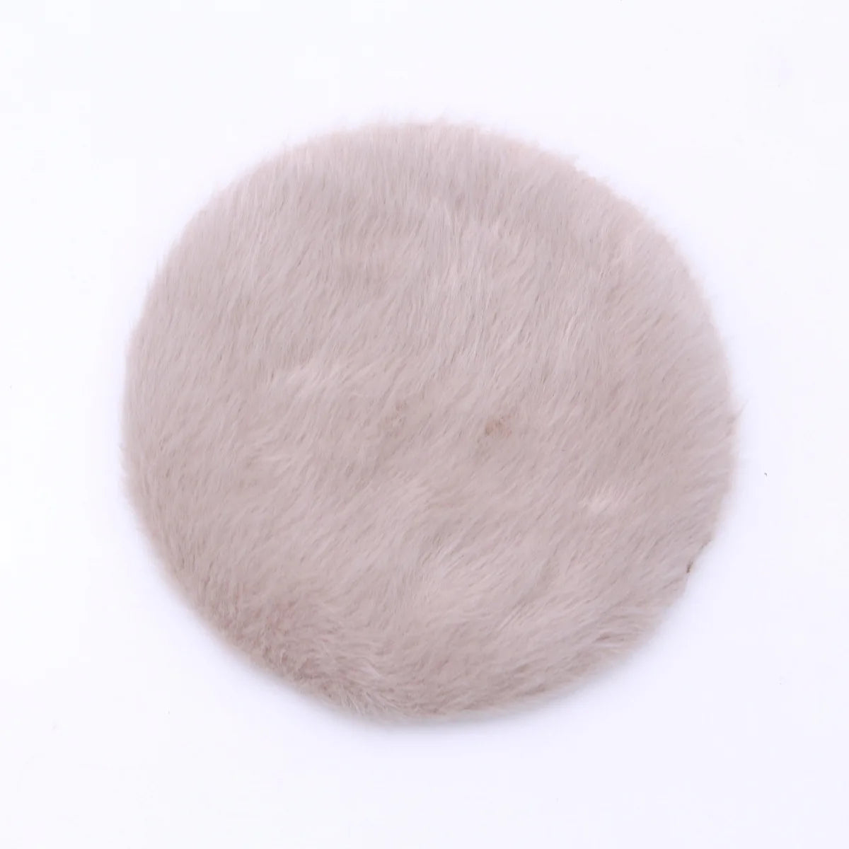 tapis rond rectangle peluche douce moderne bleu clair rose beige blanc