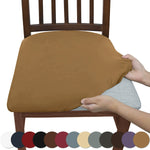 housse élastique chaise bleu marine adhésive mariage banquet moderne cuisine