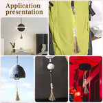 bois décoratives pompons coton boho blanc beige rustic decoration bricolage festive decoration