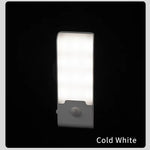 lampe nuit capteur mouvement rechargeable adhésif blanc moderne flux lumineux minimaliste
