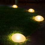 lampe solaire moderne blanc ip65 led autonome jardin piscine chemin decoration exterieureurgence